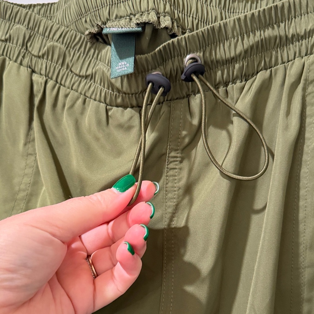 Wild Fable Army Green Midi Skirt - Picture 5 of 9